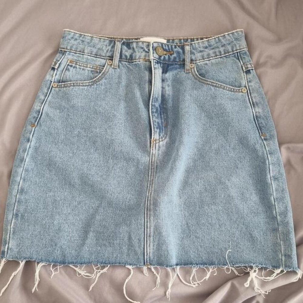 Abrand Jeans Women's Blue Skirts